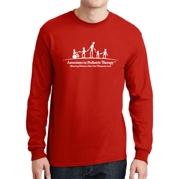 APT - DryBlend ® 50 Cotton/50 Poly Long Sleeve T Shirt Thumbnail