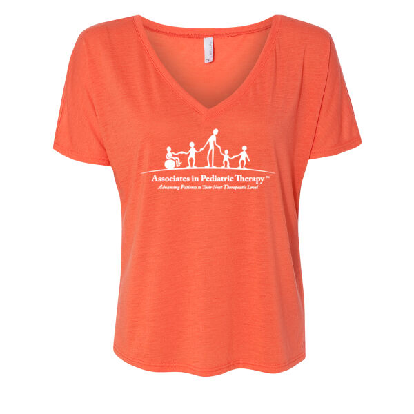 APT - Women’s Slouchy V-Neck Tee Thumbnail