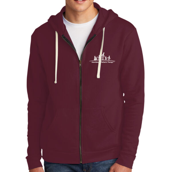 APT - Unisex Santa Cruz Zip Hoodie Thumbnail