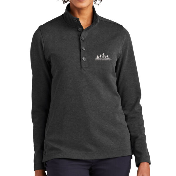 APT - Women's Mid Layer Stretch 1/2 Button Thumbnail