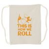 Canvas Drawstring Backpack Thumbnail
