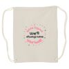 Canvas Drawstring Backpack Thumbnail