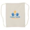 Canvas Drawstring Backpack Thumbnail