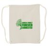 Canvas Drawstring Backpack Thumbnail
